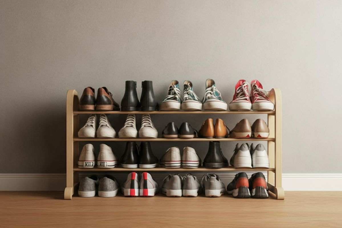 Scarpiera in casa