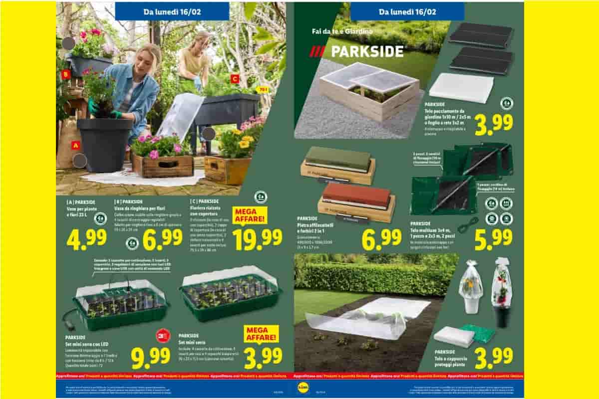 offerta da giardino lidl
