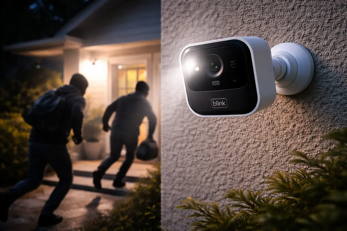 Foto illustrativa telecamera Blink