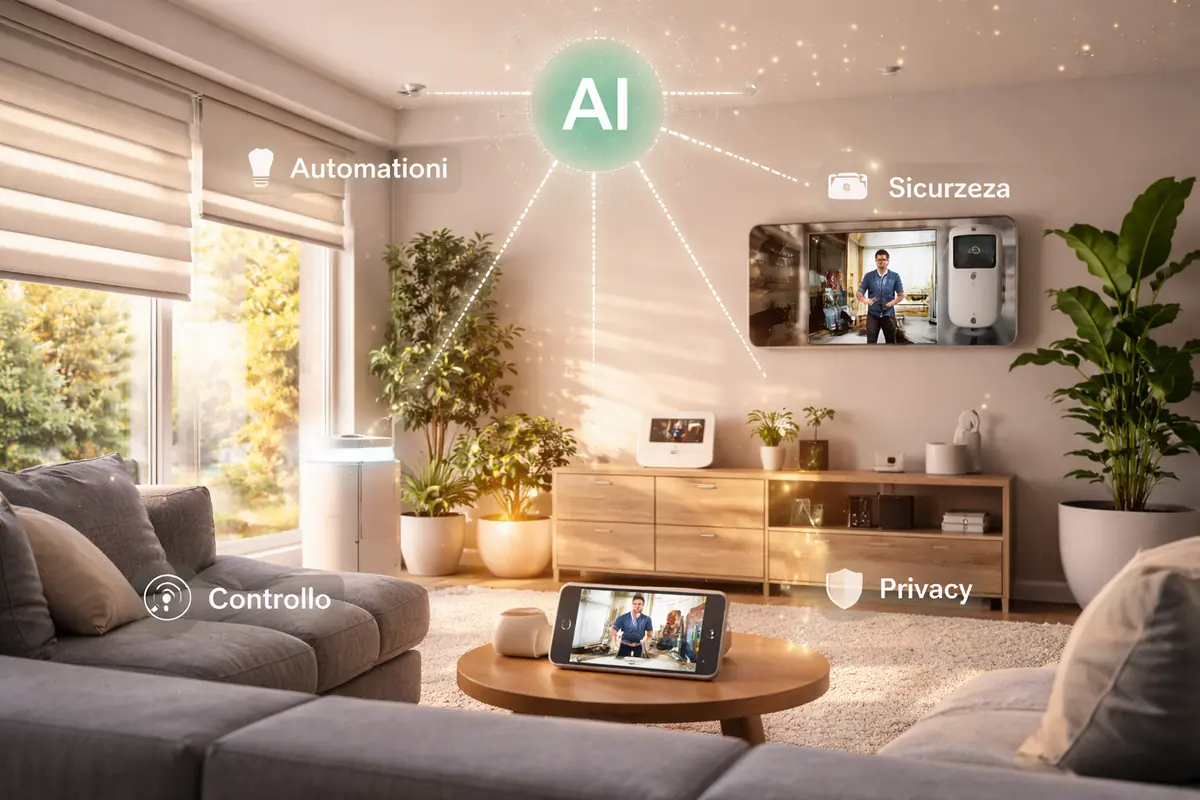 Casa gestita da intelligenza artificiale