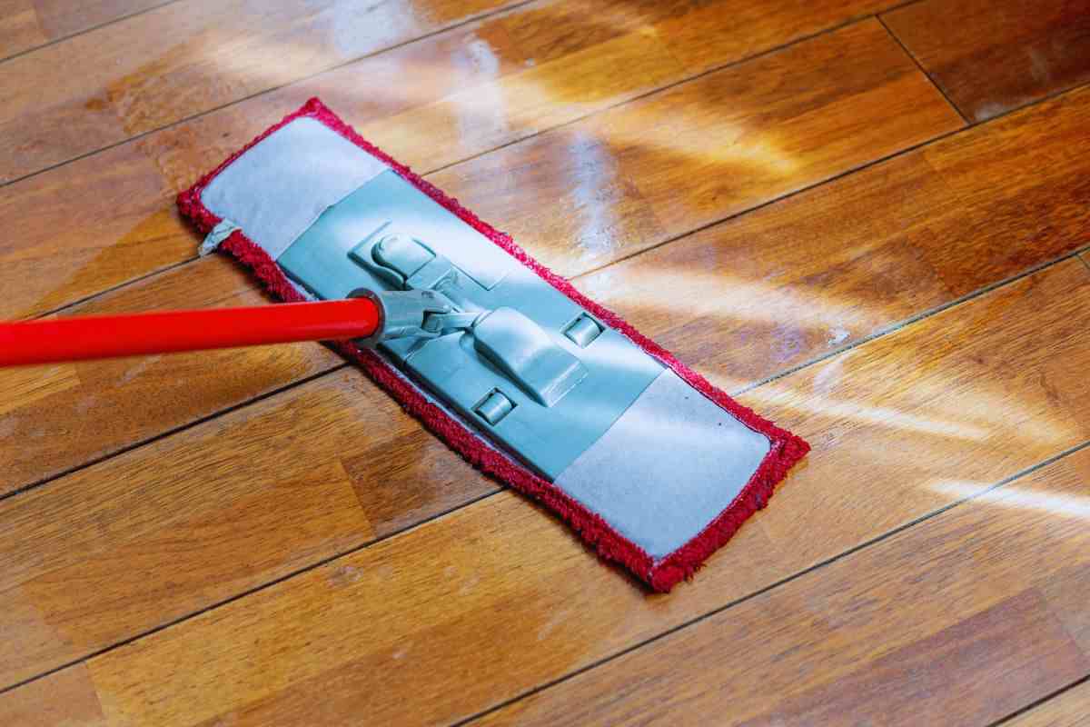 come pulire il parquet