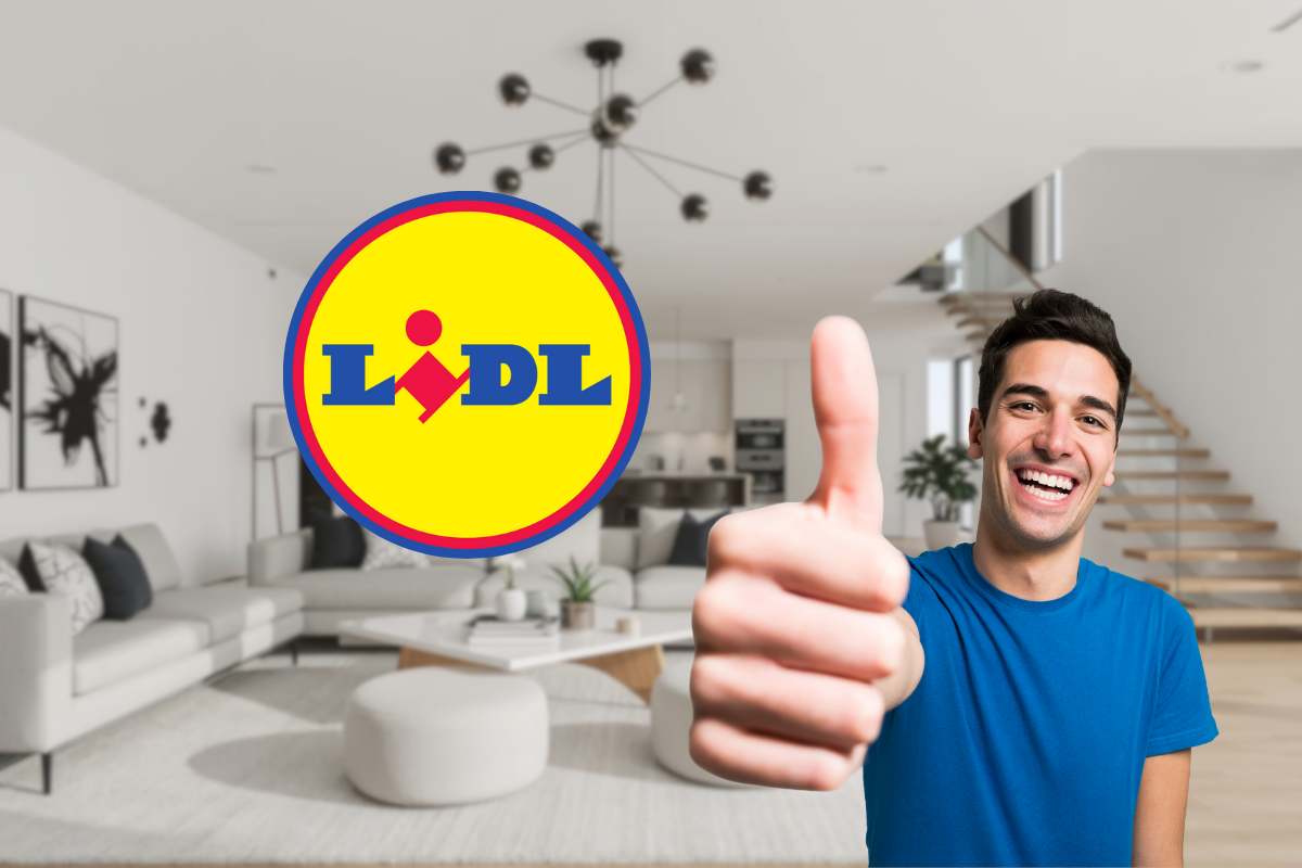 lidl logo uomo ok casa soggiorno