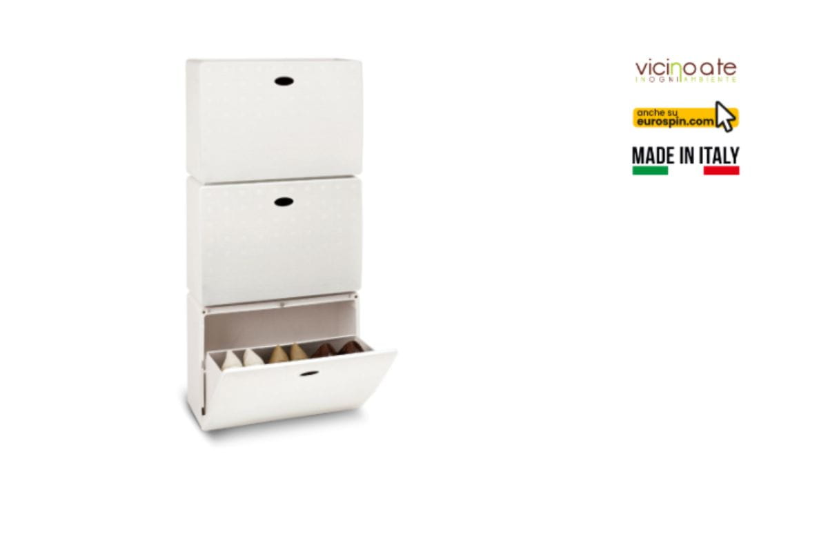 scarpiera in offerta da eurospin